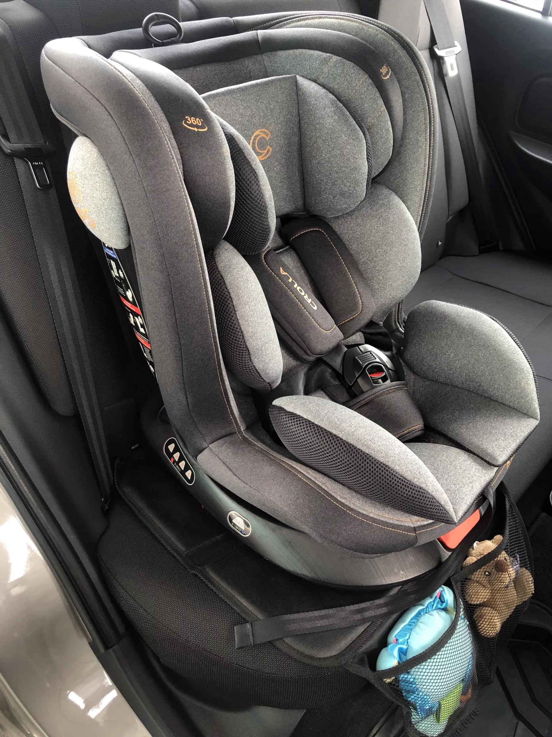 WUZZZZ Koala Car Seat Covers Protectors Universal Car Seat Accessories 
